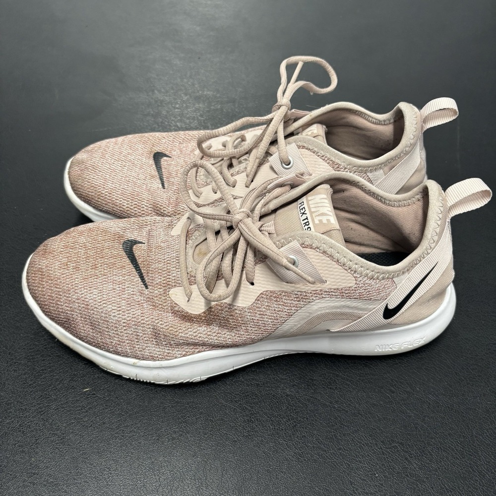 Nike Flex Trainer TR 9 AQ7491-200 Stone Mauve Running Sneaker Shoes Women's 9.5
